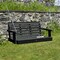 Highwood Usa 4ft Weatherly Porch Swing Outdoor Furniture for Patio, Backyard, Garden AD-PORW2-BKE - alternate 2